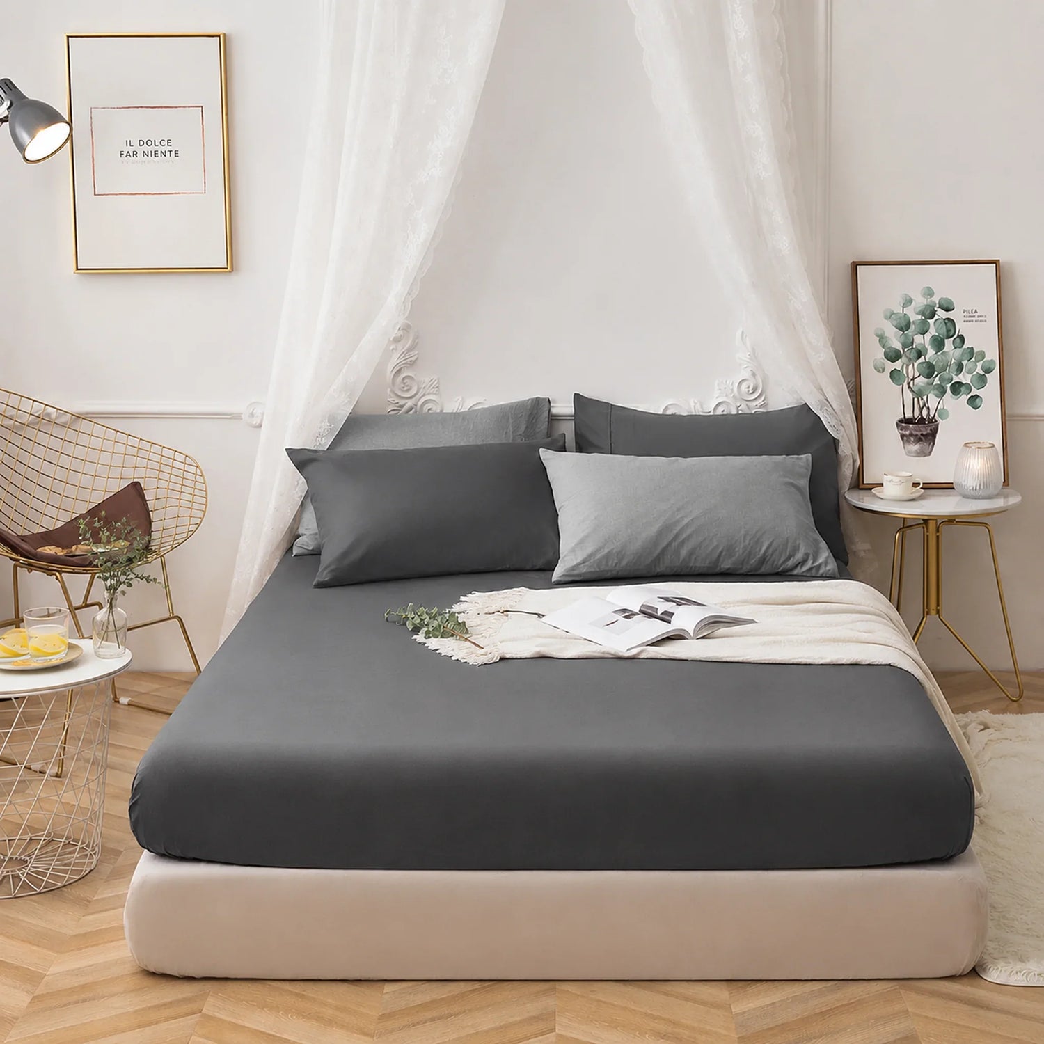 30cm deep fitted sheets for UK Double King and Super King beds